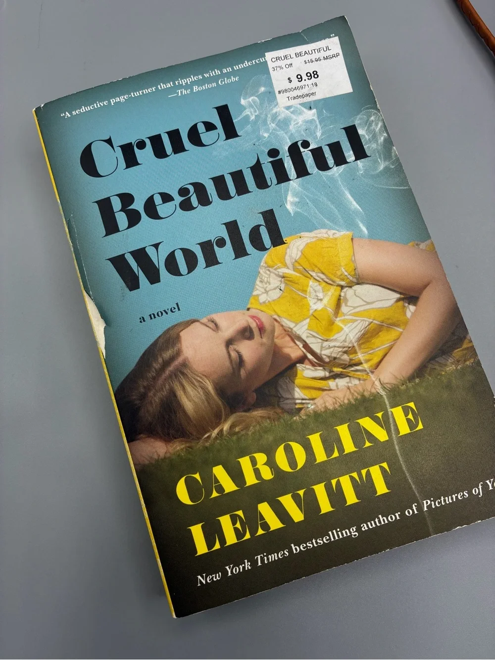 3/$10 Cruel Beautiful World by Caroline Leavitt